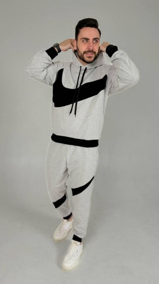 Костюм Nike з худі сірий | Зображення 6