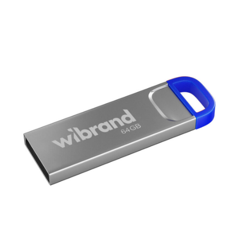 Флеш-накопичувач Wibrand USB 2.0 Falcon 64Gb Blue