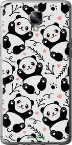 Чохол на OnePlus 3T Панди "4318u-1617-2448"