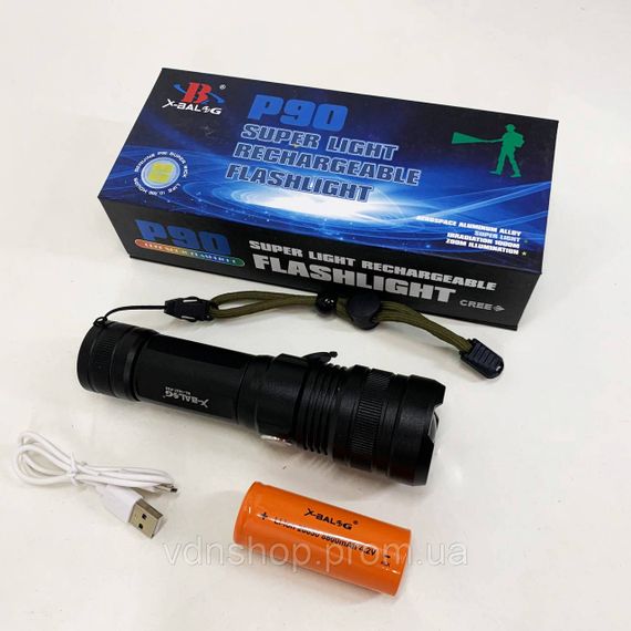 Ліхтар для дому з вбудованим акумулятором, Світлодіодний ліхтар із тривалим часом світіння TH-88 | Зображення 3