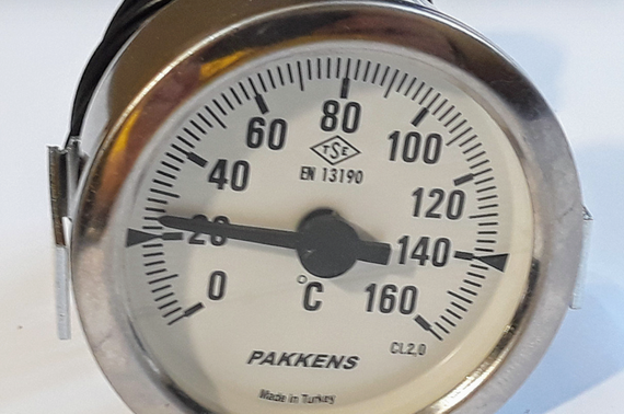 Капілярний Термометр D 60мм /160°С / L-200 см PAKKENS Туреччина | Зображення 2