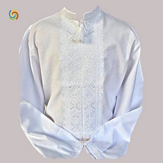 Рубашка Украинская вышиванка  44429695 цвет белый размер XXL