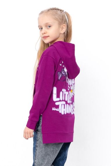 Худі для дівчинки Носи своє 134 Фіолетовий (p-4743-156957) | Зображення 1