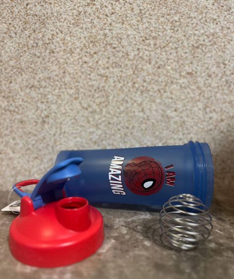 Спортивний шейкер BlenderBottle Classic Loop PRO 28oz/820ml Marvel Spider Man (600558) | Зображення 5