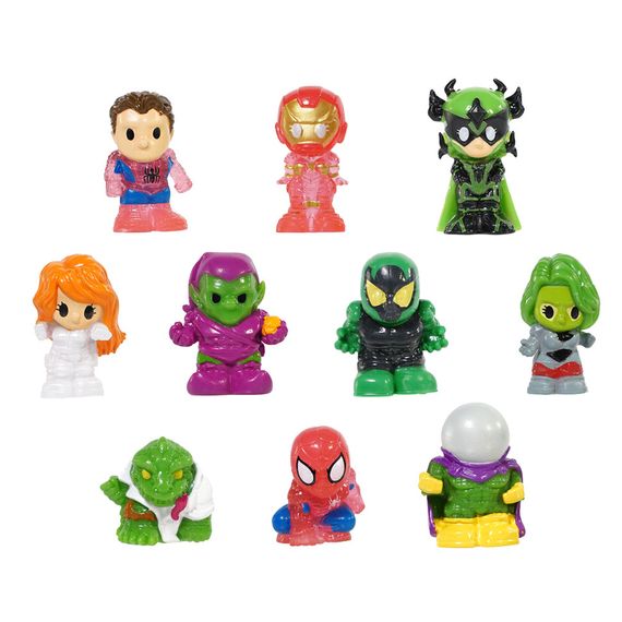 Фигурка-сюрприз в капсуле, меняющая цвет Марвел Ooshies 20997, 10 видов в ассортименте | Зображення 1