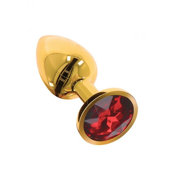 Анальна пробка S із кристалом Taboom, золота | Зображення 3