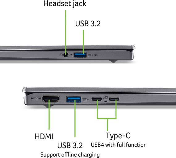 Ноутбук Acer Swift Go 14 SFG14-64 14&quot; WUXGA OLED NX.JDAEU.001 | Зображення 3