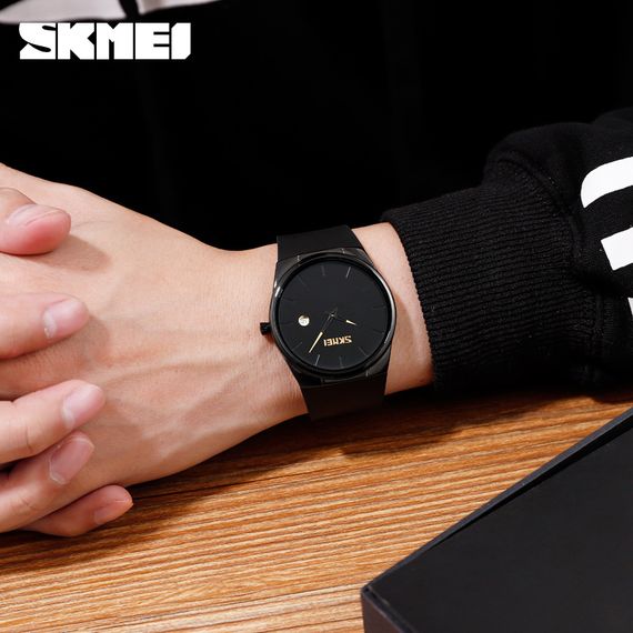Наручний годинник Skmei 1509BK Black | Зображення 2