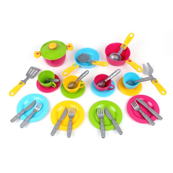 Дитячий набір "Кухонний набір №5"ТехноК 3282TXK з підставкою для сушіння | Зображення 2