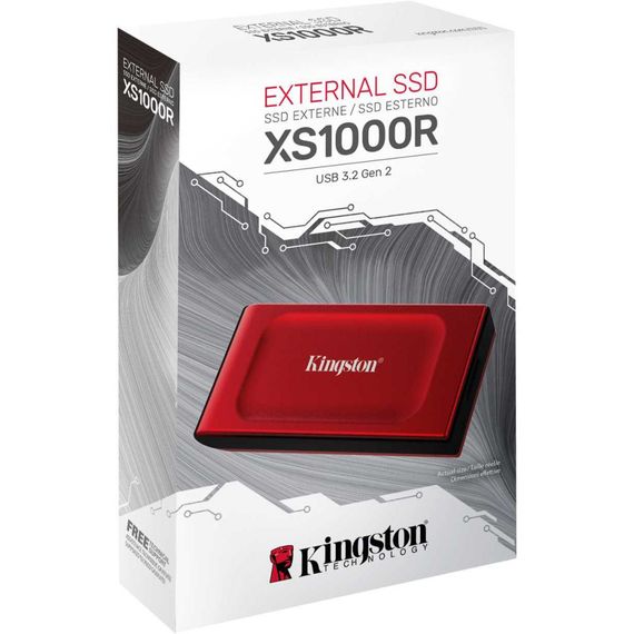 Накопичувач SSD USB-C 1TB Kingston (SXS1000R/1000G) | Зображення 4