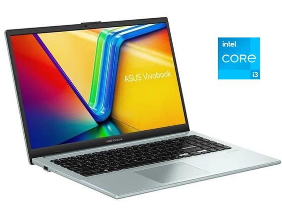 Ультрабук Asus Vivobook E1504GA-WS34 / 15.6" (1920x1080) TN / Intel Core i3-N305 (8 ядер по 3.8 GHz) / 8 GB DDR4 / 256 GB SSD / UHD Graphics / WebCam / Win 11 Home б/у