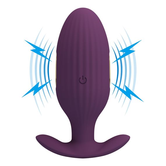 Анальная пробка PRETTY LOVE Jefferson, 12 vibration functions 3 electric shock functions sexstyle | Зображення 6