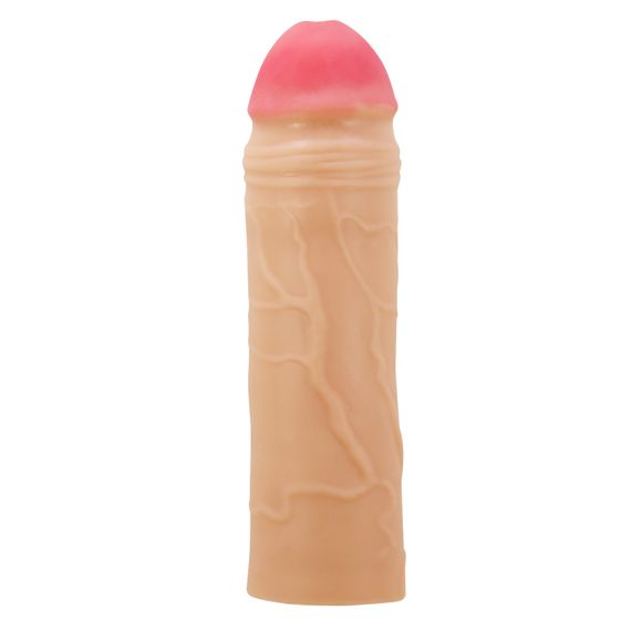 Насадка на член - Pretty Love Chane Penis Extender +2" Flesh | Зображення 2