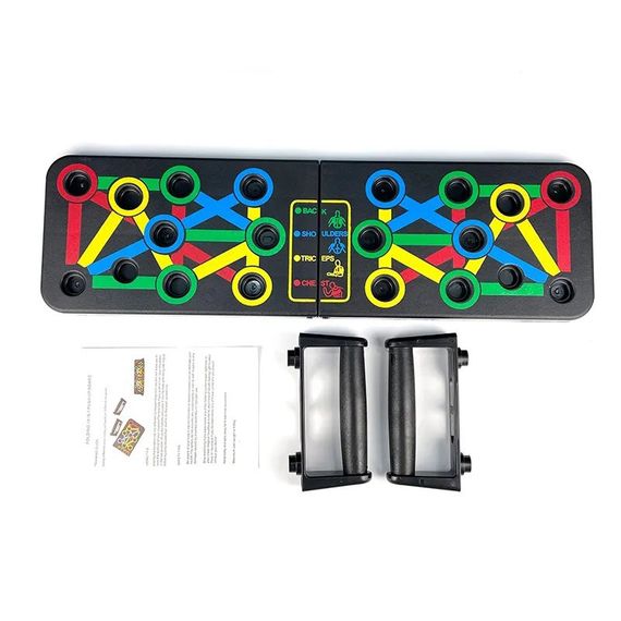 Тренажер для отжиманий Foldable Push Up, портативный тренажер для отжиманий, платформа для отжимания | Зображення 7