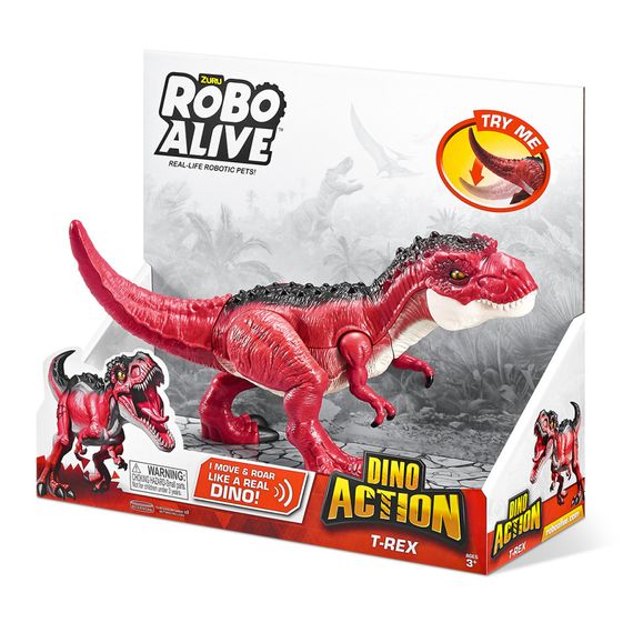 Інтерактивна іграшка Тиранозавр Pets & Robo Alive 7171 зі звуком | Зображення 4