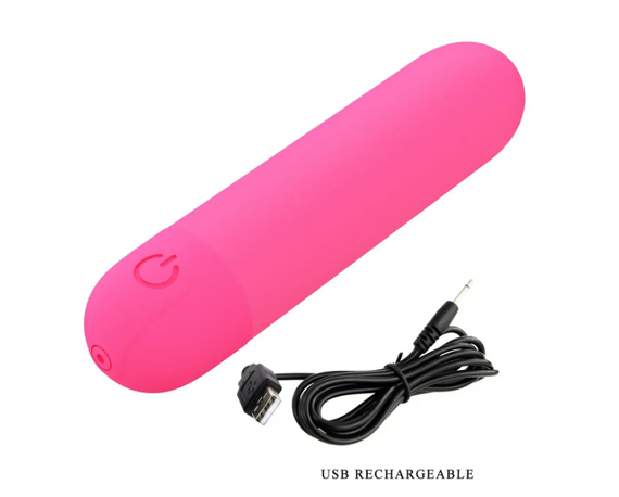 Перезаряжаемая вибропуля Pretty Love - Stefan Pink, BI-300085-2 Sex Aura | Зображення 2