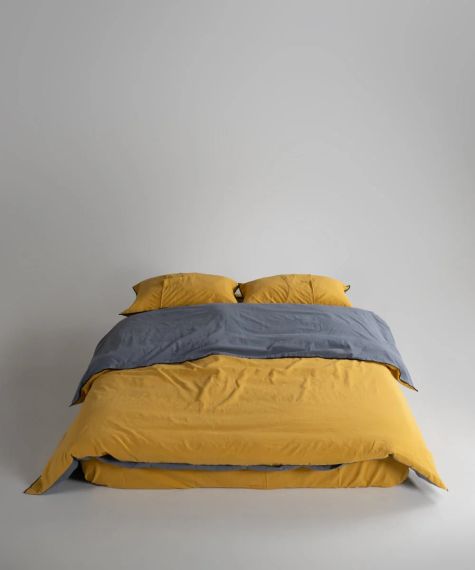 Постільна білизна Limasso Stonewashed Essualte 200 х 220 см Honey - Castle Rock | Зображення 2
