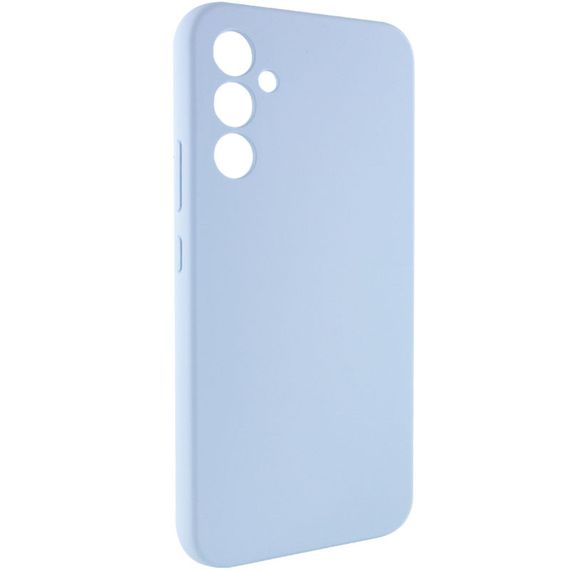 Чехол Silicone Cover Lakshmi Full Camera (AAA) для Samsung Galaxy S24+ Голубой / Sweet Blue | Зображення 1