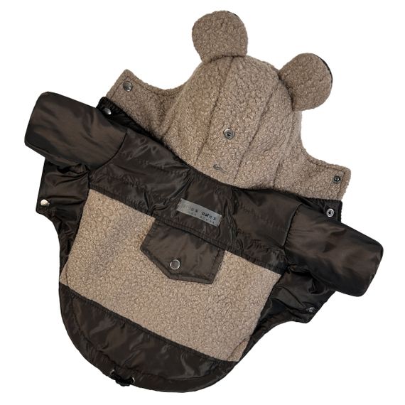 Куртка Teddy коричнева K-77 | Зображення 4