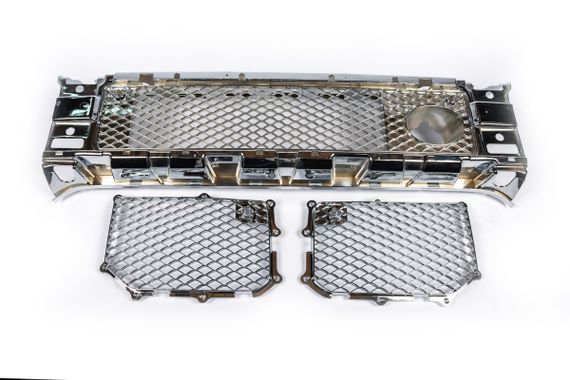 Комплект решеток в бампер (AMG) для Mercedes G сlass W463 1990-2018 гг.