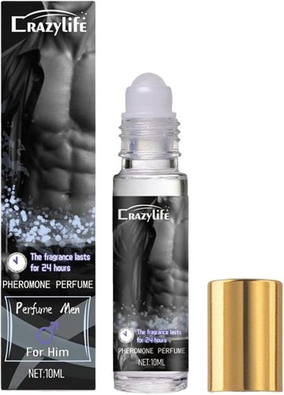 Чоловічий парфум із феромонами CrazyLife з ролером (10 мл) | Зображення 2