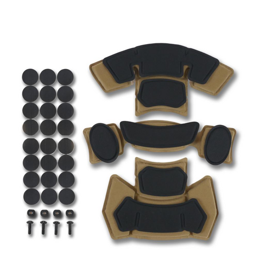 Підвісна система + подушки для шолому Team Wendy Cam Fit (R) GEN.2 V2 Койот | Зображення 2