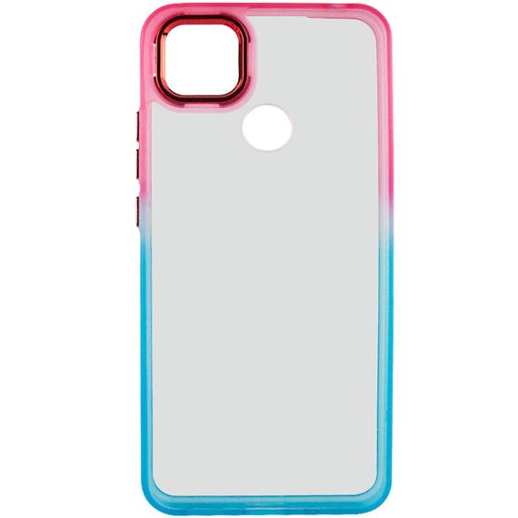 Чохол TPU+PC Fresh sip series для Xiaomi Redmi 9C Бірюзовий / Рожевий | Зображення 1