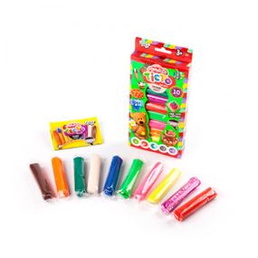 Тесто для лепки Danko Toys TMD-02-02 10 цветов