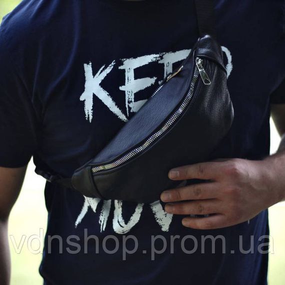 Стильна поясна сумка для міста, Бананка для повсякденних справ, Бананка нагрудна барижка сумка CZ-34 | Зображення 4