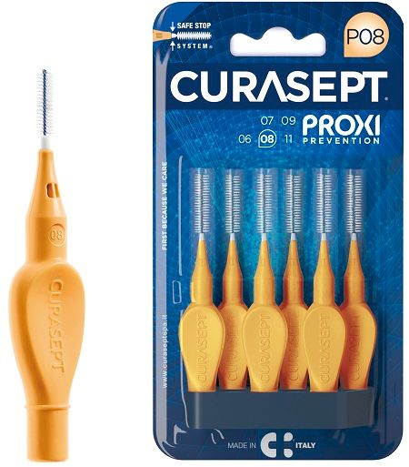 Йоржик міжзубний Curasept PROXI P08, мандарин, 6шт
