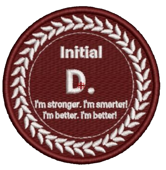 Шеврон Initial D.