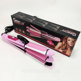 Плойка утюжок гофре выпрямитель, Щипцы гофре для выравнивание волос, Бережный выпрямитель волос LW-79