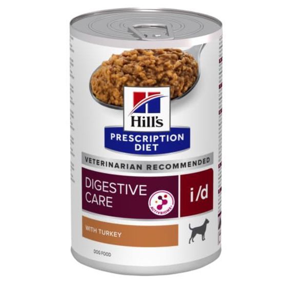 Hill’s Prescription Diet i/d Digestive Care Вологий корм для собак догляд за травленням, з індичкою, консерва,