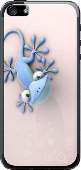 Чехол на iPhone 5 Геккончик "1094u-18-17620"