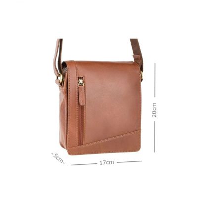 Сумка Visconti S7 Messenger Bag A5 Lee Tan (S7 TAN) | Зображення 4