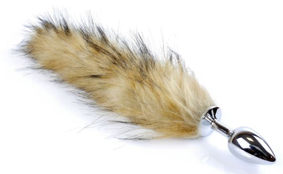 Анальна пробка ( розмір S ) із хвостом Boss Series - Fox TAIL Brown XL, BS6400098 sexstyle | Зображення 1