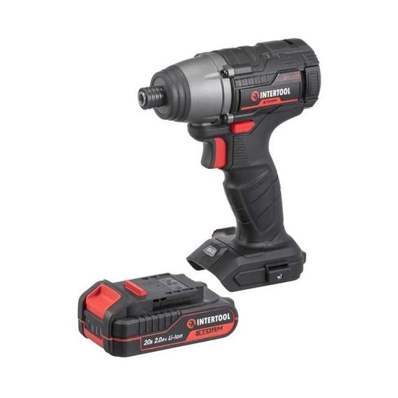 Шуруповерт аккумуляторный Intertool - 20 В x 2 Ач Li-Ion Brushless Storm (WT-0362) | Зображення 9