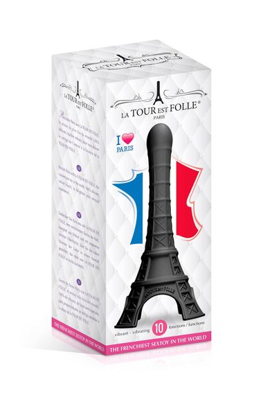 Вібратор La Tour Est Folle Paris Black | Зображення 1