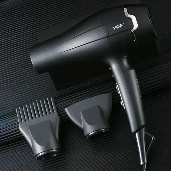 Професійний фен VGR V-450 для сушіння укладання волосся 2400 Вт MA-680 режим Turbo | Зображення 8