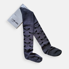 Колготки для хлопчика ТМ TwinSocks з принтом кажана та павука 98-104, 110-116, 116-122 Темно-сірий, 116-122/6-7 років