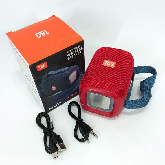 Гучна якісна блютуз колонка TG339, Лампа блютуз колонка Портативна бездротова якісна QH-56 | Зображення 1