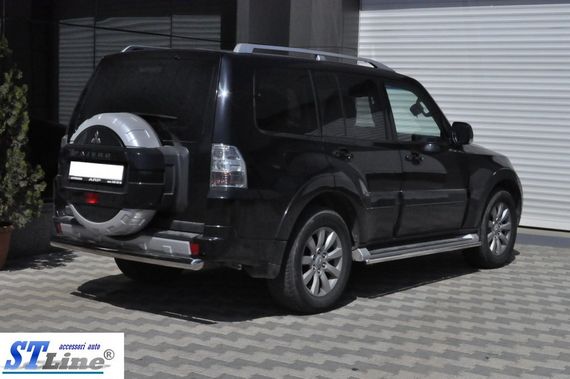 Задня дуга AK002 (нерж.) для Mitsubishi Pajero Wagon III | Зображення 1