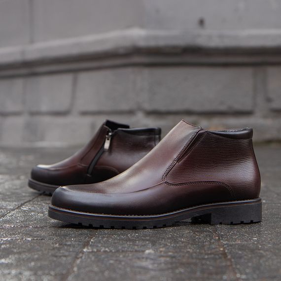 Коричневі черевики польського виробника 41 43 45 розмір | Зображення 4