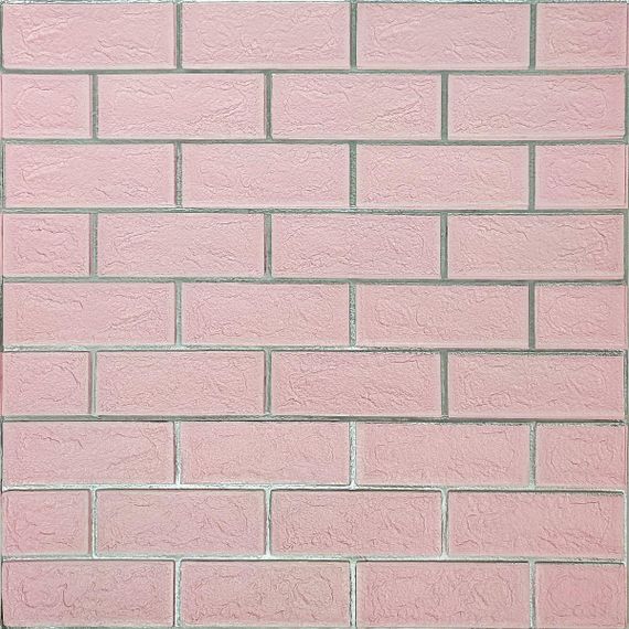 Панель стінова 3D NEW CULTURAL WALL 70*70cm*5mm PINK+SILVER (D) SW-00001501