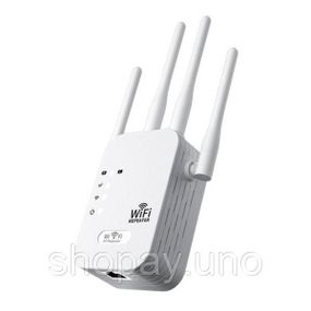 Репитер усилитель сигнала ретранслятор Wi-Fi роутер 300Мбит ∙ Wi-Fi ретранслятор 2.4G с 6 антеннами
