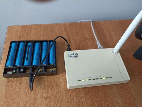 Джерело безперебійного живлення 4200 mAh USB, 9V, 12V для роутера Mini UPS WGP павербанк УПС | Зображення 6