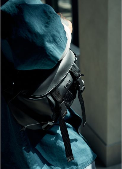 Чоловіча сумка бананка Sambag Dynamicdart чорна 38 × 21 × 7 см (80411001m) | Зображення 4