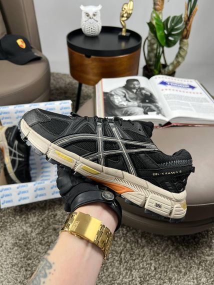 Мужские кроссовки ASICS Gel-Kahana 8 Gore-Tex Black Beige весна / літо / осінь A4221 45 29 | Зображення 2