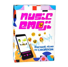 Настільна гра Music Emoji розважальна (укр)