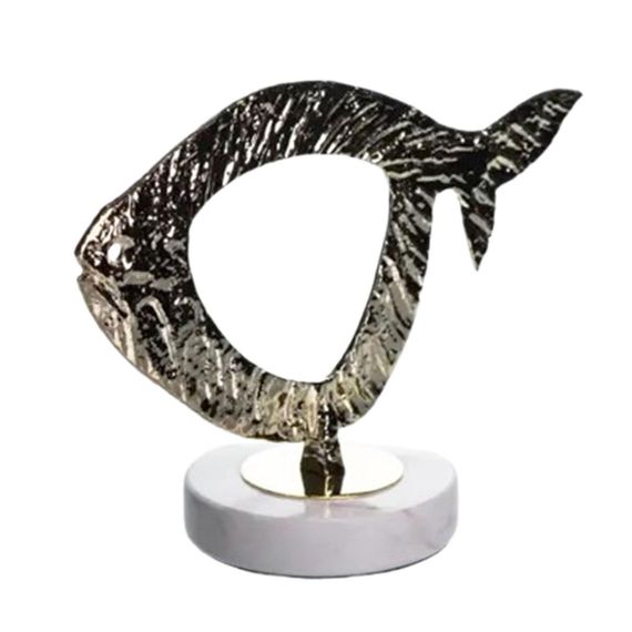 Декоративная фигурка Modern Fish 25х10х18 см металлическая HP-7-21 | Зображення 2